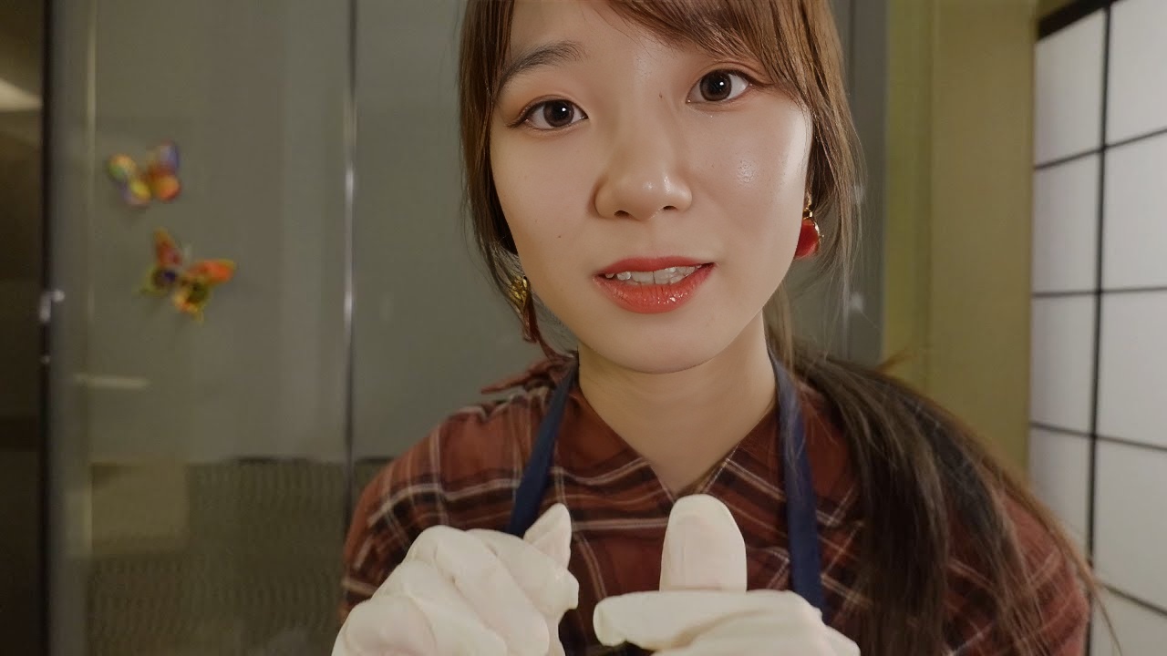 ASMR 放松头发颜色变化