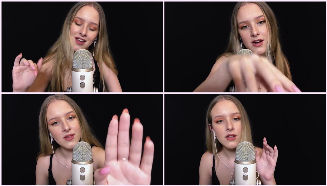 ASMR 手部动作和对睡眠的积极肯定 蕾丝Asmr ASMR视频