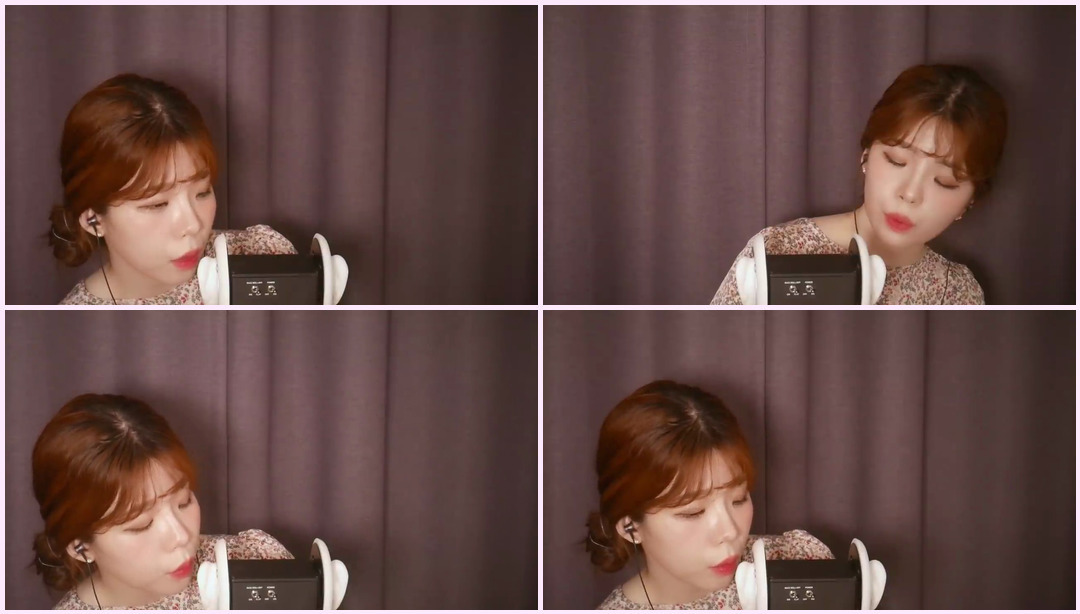 ASMR 吹耳注意事项 妍珠 ASMR视频