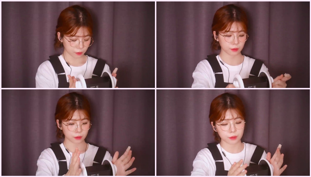 ASMR 4 │/// 耳部按摩 妍珠 ASMR视频