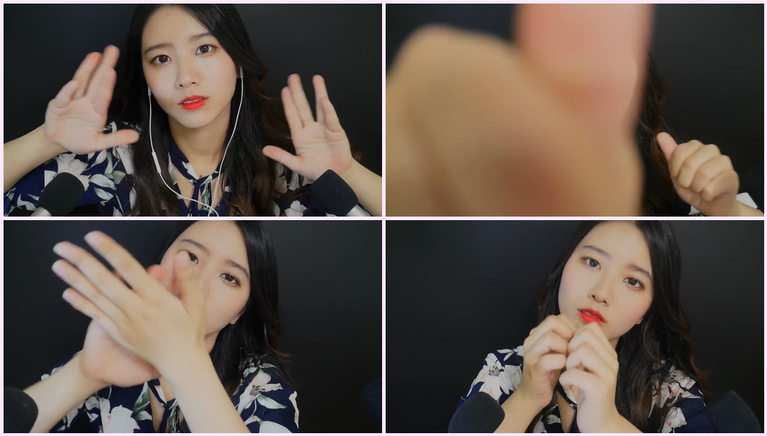 Asmr 耳对耳，手摩擦声 感应睡眠 国内精品 ASMR视频