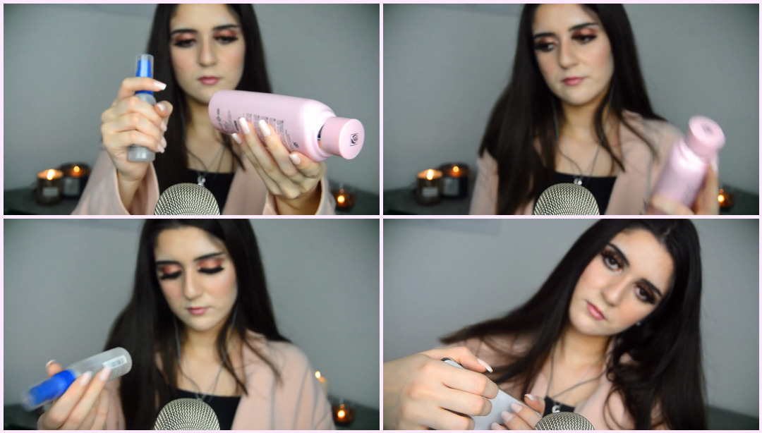 ASMR 3 触发器可帮助您入睡、刺痛和放松耳对耳（刷牙、液体、敲击） edafoxx ASMR视频