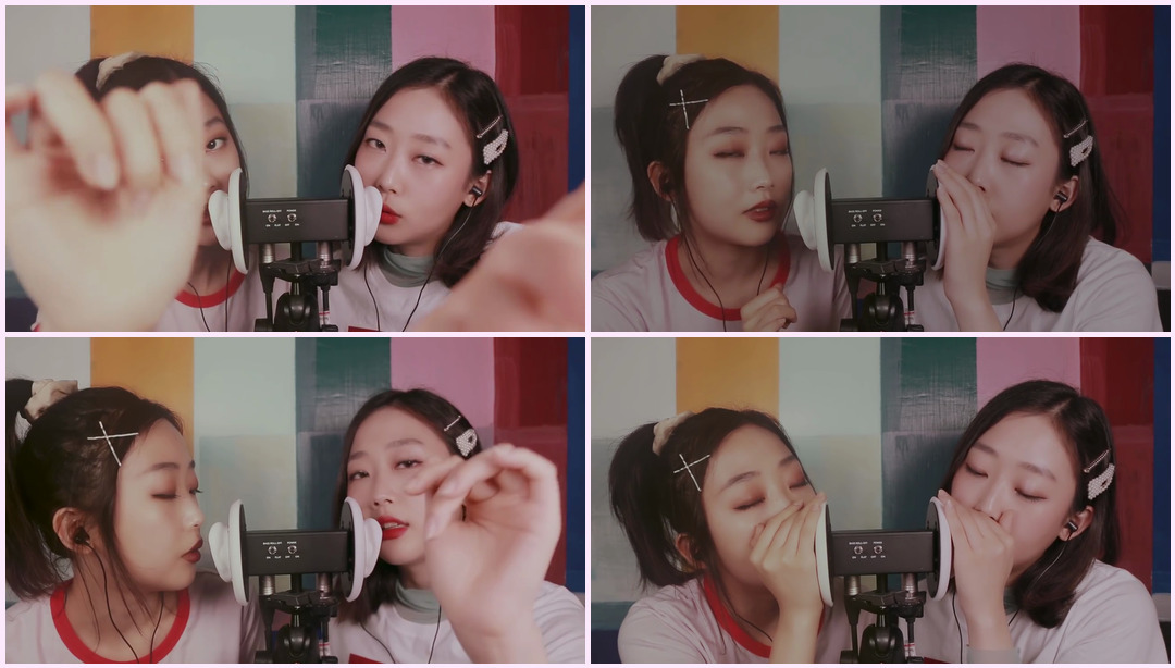 90 年代与我姐姐的双耳吹和 MmwahSounds 双胞胎Asmr ASMR视频