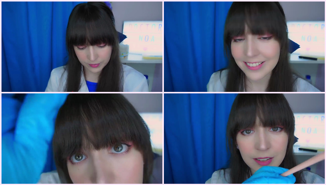 ASMR [Sub] 颅神经综合检查（轻声细语，个人注意） 诺亚Noa ASMR视频