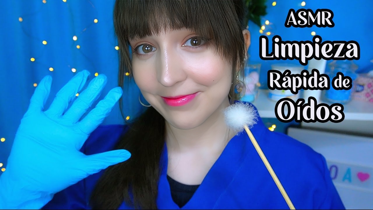 ASMR [Sub] 非常快速的西班牙语耳朵清洁（轻声细语，放松的声音）