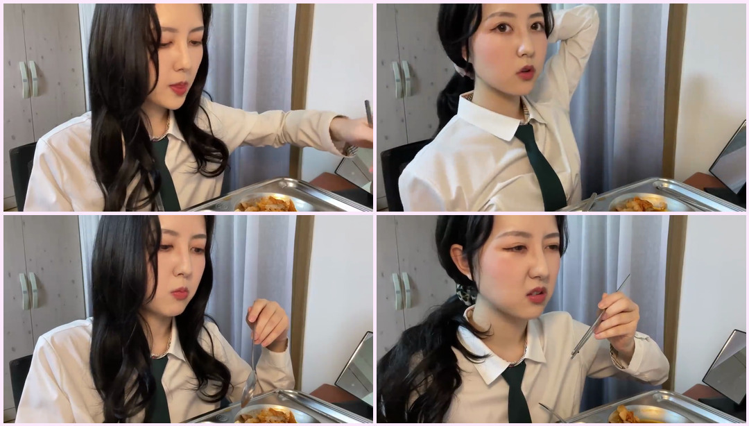 ASMR “嘿，书呆子！这里没有坐主人，对吧？”与有毒女孩 RP 的学校午餐 Noah ASMR视频