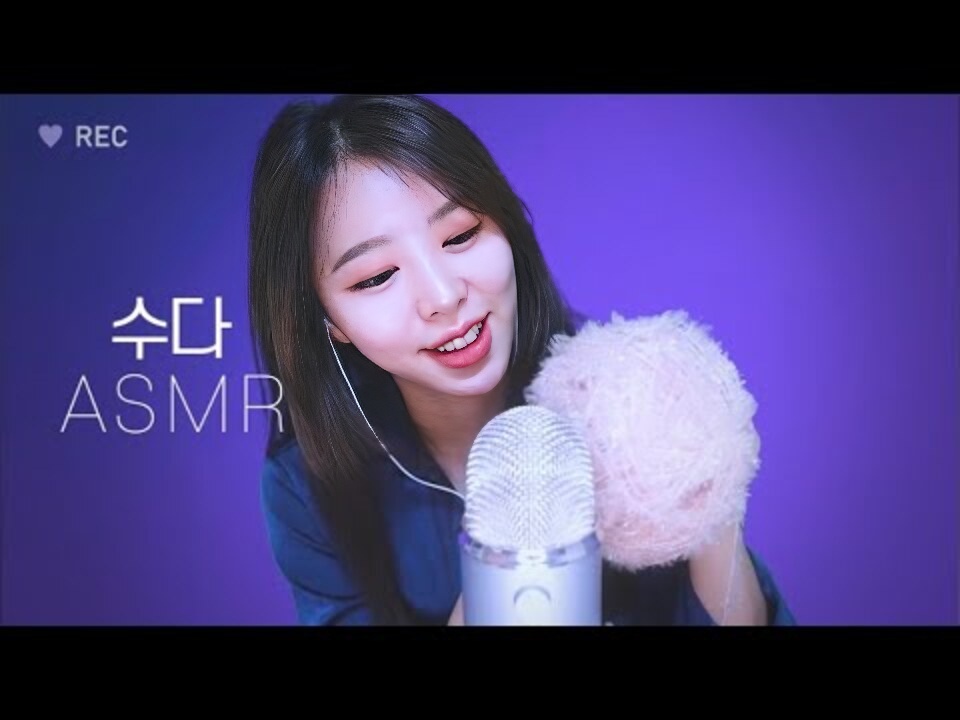 ASMR sogonsogon chatter 新的蓝色雪人麦克风，柔软，低语