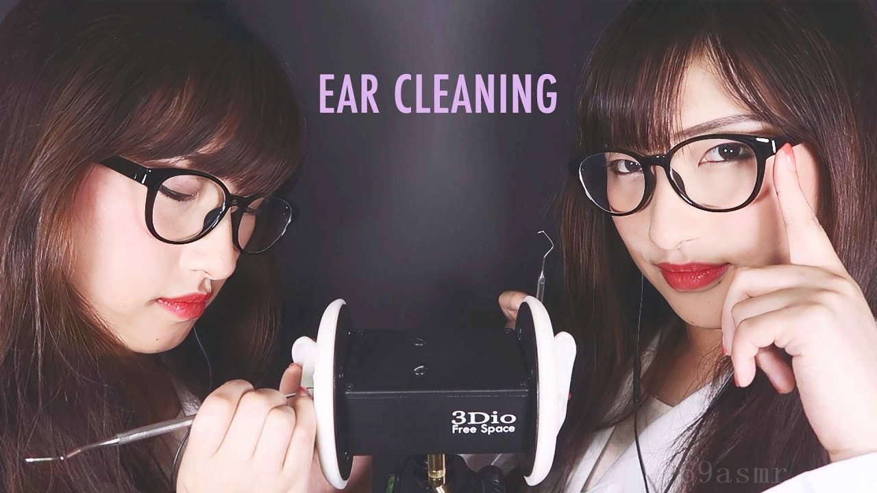 ASMR。 Twin Doctors 用牙签清洁耳朵（不说话）
