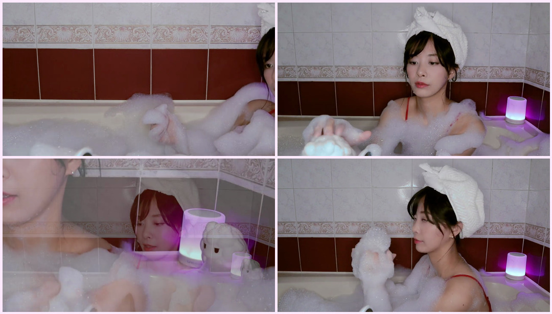 Bubble Tingle Bubble Tingle 泡泡浴时间 l MIMO ASMR 吊带Asmr ASMR视频
