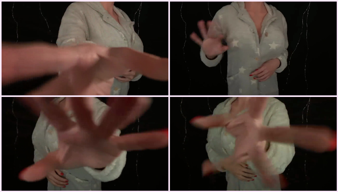 ASMR | Angel's Breath (Face Touching and Hand Movements) U-chan's Breath- 美胸Asmr ASMR视频