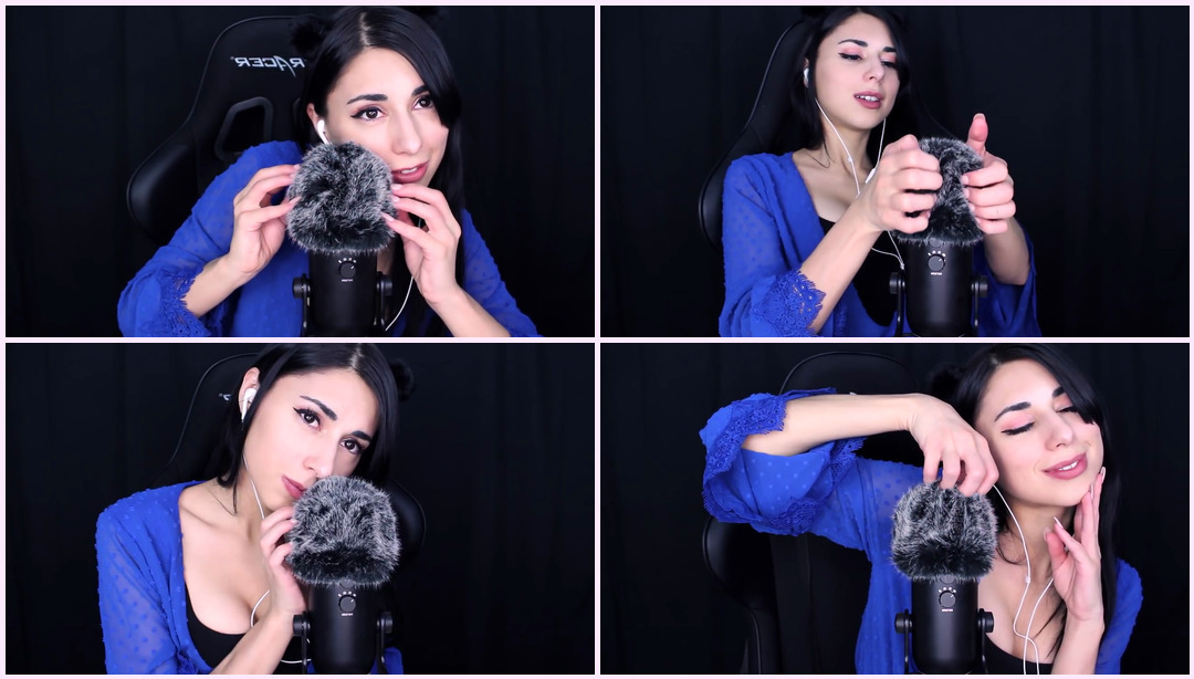 ASMR 有史以来最放松的头皮按摩，带有触发词、轻柔的耳语和嘴里的声音 |蓬松麦克风 LunaRexx ASMR视频