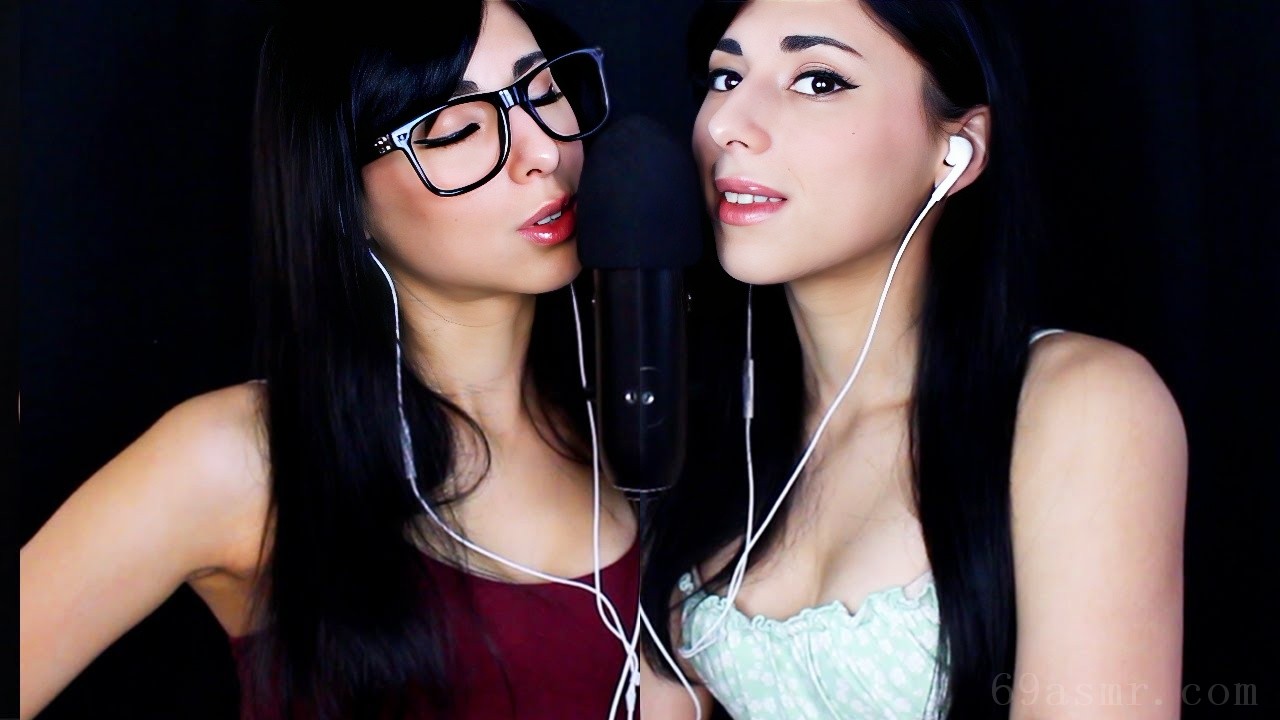 ASMR Double Mouth Sounds (Twins) Ear to Ear Layered Sounds for INTENSE Tingles