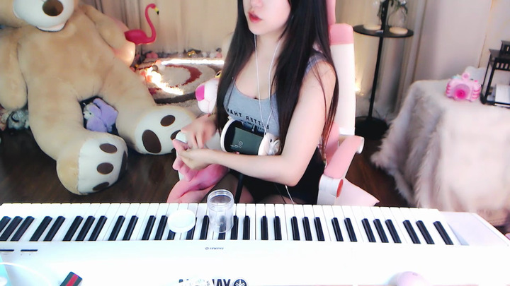 夏喵娜ASMR-黑丝高跟 有灵魂的水晶泥